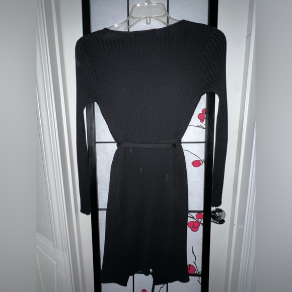 Rampage Long Wrap Sweater - Picture 4 of 5